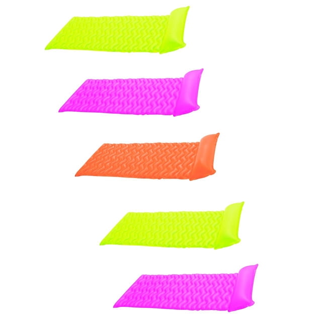 Intex Tapis de Vagues « Tote 'N Float » Flottant pour Piscine avec Appui-Tête (Lot de 5)