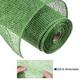 thumbnail image 3 of Unique Bargains PP Burlap Mesh 10' x 10 Yards Decorative Wrapping Ribbon, Olive 1 Roll, 3 of 5
