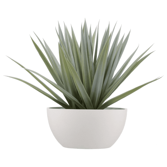 Bouclair Green Artificial Tropical Plant in Pot