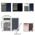 thumbnail image 4 of Decodeary Calculatrice de Bureau avec Mini Calculatrice Scientifique Portable Fonction Blanche, 4 of 6