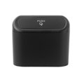 thumbnail image 1 of Car Trash Can Mini Car Trash Can Garbage Organizer Car Accessories Car Trash Can black, 1 of 9