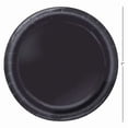thumbnail image 3 of Assiettes à dessert rondes noires Unique Industries de 18 cm (70 unités), 3 of 3