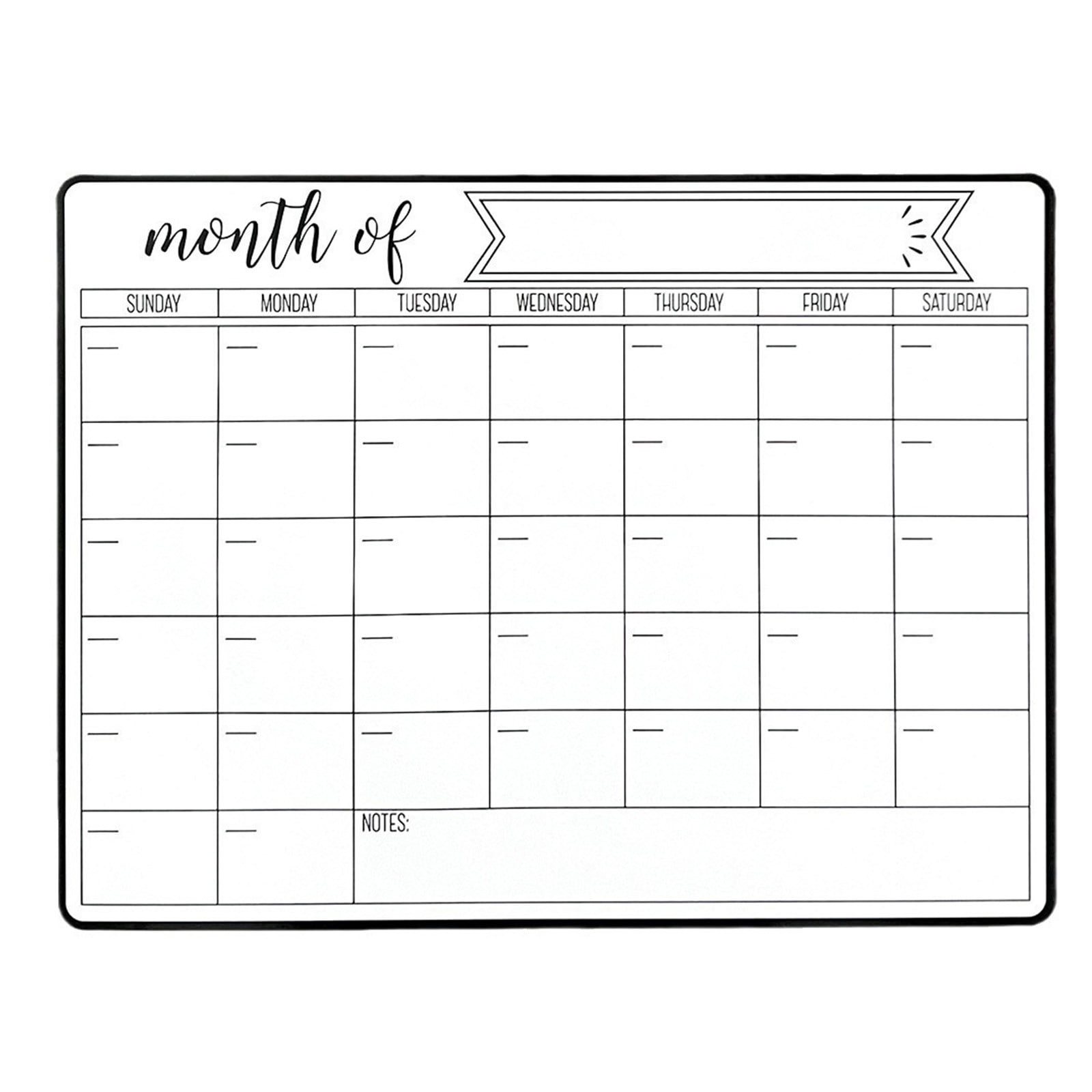 P-276 Magnetic Refrigerator Memo Board Erasable Writing Surface Dry Erase Message Board Kitchen Office Organization Durable Display Tool