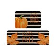thumbnail image 2 of Yhmxh Bathroom Rugs Pumpkin Kitchen Mat Strip Absorbent Kitchen Rug Decorative Door Mat Two Pcs Living Room Rug Bath Mat for Home and Kitchen Bathroom, 2 of 7