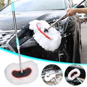 EGNMCR Car Washing Mop Long Handle Telescopic Mop Car Cleaning Duster Cleaning Tool Cleaning mop