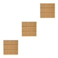 thumbnail image 3 of Thinsony Cork Board Tiles 12 x 12 Message Home Board Board School yellow 12 Inch x 12 Inch 3Set, 3 of 6