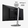 thumbnail image 4 of Acer CB342CU 34 Class UW-QHD LED Monitor - 21:9 - Silver - 34 Viewable - In-plane Switching (IPS) Technology - LED Backlight - 3440 x 1440 - 16.7 Million Colors - FreeSync (DisplayPort/HDMI) - 40, 4 of 9