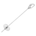 thumbnail image 2 of LAFGUR Fruit Stick, Bird Fruit Holder, (Silver) Smooth Appearance Tow Sizes For Parrots Pets Birds Animals, 2 of 7