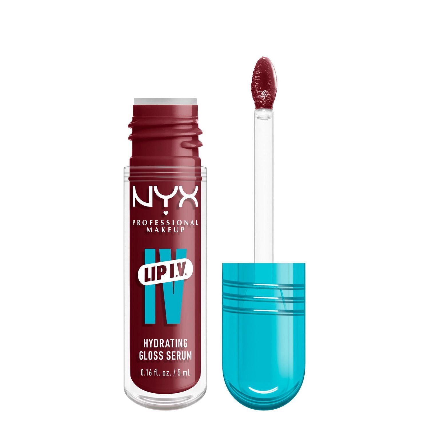 NYX Professional Makeup Lip IV Hydrating Gloss Stain, Lip Tint, Infused with Vitamins & Coconut Water
