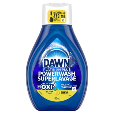 Dawn Powerwash Lemon Dish Spray, Liquid Dish Soap Refill 473ML