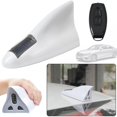 thumbnail image 2 of Car Solar Shark Fin Antenna Remote Control Flashing Light Body Decoration, 2 of 8