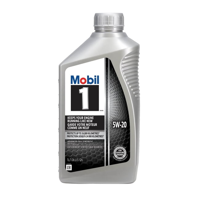 Mobil 1™ Full Synthetic Engine Oil 5W-20, 1 L