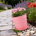thumbnail image 4 of Succulent Modern Indoor Planter Containers With For Cactus Bonsai And Home Garden Flower Hangers for outside round Flower for Indoor Mini Flower for Crafts Bulk Small Flower for Indoor Ceramic Ceramic, 4 of 6