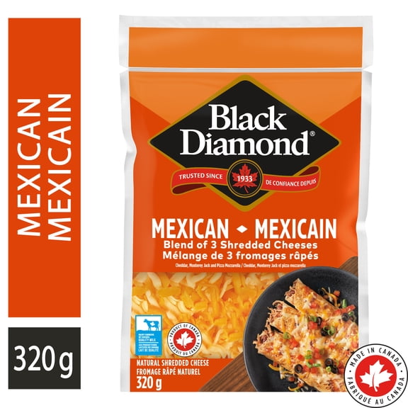 Black Diamond Fromage râpé mexicain