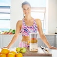 thumbnail image 4 of Antqov Automatic Separation Juicer Rechargeable Juicer Machine Vegetable and Fruit with USB Cable and Cleaning Brush Easy To Clean Portable Juicer for Orange, Home Accessories, 4 of 6