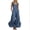 Dark Blue#plus size summer jumpsuit for curvy women, variant on SZJXBUY Dressy Jump Suit 2026 Women Elegant Casual Sleeveless Wide Leg Long Jumpsuit Dressy Ruffled Hem Baggy Overalls with Pockets Dark Blue,XXL