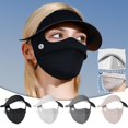 thumbnail image 2 of Summer Sunscreen Hats Ice Silk Face Sunscreen Mask, Uv Protection Cooling Mask~, 2 of 8