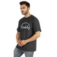 thumbnail image 4 of Inkmeso T-Shirt à Col Rond pour Hommes avec Imprimé Graphique Promoted To Daddy€ pour Papa pour la Première Fois, 4 of 7