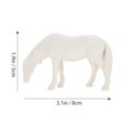 thumbnail image 4 of 1pc Mini Simulation Horse Reptile Pet Box Resin Horse Landscaping Ornament, 4 of 8