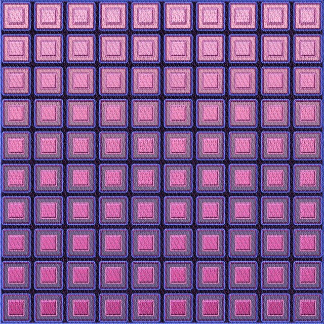 Ahgly Company Tapis d'Intérieur Lavable en Machine Carré Transitionnel Violet, 6 Pieds Carré