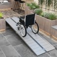 thumbnail image 2 of HOMCOM Wheelchair Ramp for Home, Threshold Handicap Ramp 10', 2 of 10