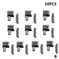 thumbnail image 1 of Metal Zipper Stoppers DIY Repair Open End Zipper Hot DIY Clothe Q8N4, 1 of 9