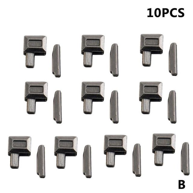Metal Zipper Stoppers DIY Repair Open End Zipper Hot DIY Clothe Q8N4