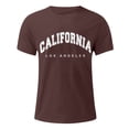 thumbnail image 4 of Kcodviy T-Shirt Homme Été Décontracté à Lettres Personnalisé T-Shirts Imprimé T-Shirt Blouse T-Shirt en Résille Manches Courtes Col Rond Chandails d'Entraînement Hauts T-Shirt, 4 of 4