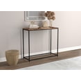 thumbnail image 1 of Safdie & Co. Table Console 31L Bois Brun Récupéré Métal Noir, 1 of 4