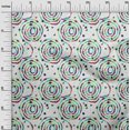 thumbnail image 3 of oneOone Coton Cambric Turquoise Vert Tissu Abstrait Robe Tissu Tissu Imprimé par la Cour 56 Pouces de Large, 3 of 4