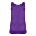 thumbnail image 3 of DPTALR Camisoles pour Femmes Unies Aguichant Sans Manches à Col Rond, Ajourées, Tube Plissé, Hauts Débardeurs Blouses, 3 of 6