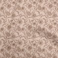 thumbnail image 1 of oneOone Polyester Spandex Peach Fabric Floral Craft Projects Decor Fabric Printed By The Yard 56 Inch Wide, 1 of 4