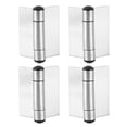 thumbnail image 3 of Domqga 4pcs Stainless Steel Spring Hinge Automatic Closing Cabinet Wardrobe Hinge Hardware,Self Closing Hinge,Furniture Hardware, 3 of 8