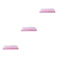thumbnail image 3 of Thinsony Lit pour Chien Convenant à Toutes les Races Bon Rapport Qualité-Prix Facile à Nettoyer Coussin pour Animal en Polyester Durable Tapis pour Animal Rose Blanc P 40*30*5cm 3Ensemble, 3 of 6
