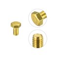 thumbnail image 4 of Unique Bargains Brass Hex Bolts, M6x10mm 10 Pack Fully Thread Grade 4.8 Machine Screws, 4 of 4