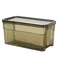 thumbnail image 5 of Dvkptbk Rangement Réfrigérateur Plastique Rangement de Pièce Organisation et Panier de Rangement Empilable Boîte de Tri pour Réfrigérateur Alimentaire avec Poignée Découpable Convient aux Cuisines Réfrigérantes Essentiels pour la Maison, 5 of 5