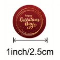 thumbnail image 4 of SNNROO 500pcs Romantic Valentine‘s Day Stickers - 1-Inch Round Love & Gift Seals for Envelopes  Baking  Bouquets & Crafts - Perfect for Party Decorations & Gift Wrapping, 4 of 6