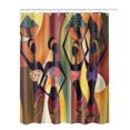 thumbnail image 2 of RXIRUCGD Divers Motifs Rideau de Douche Impression Numérique Polyester Rideau de Salle de Bain, 2 of 2