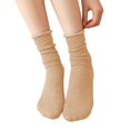 thumbnail image 4 of Women Winter Solid Thick Warm Socks Cozy Crew Socks, 4 of 4