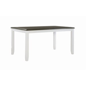 Table à manger Lander, Gris