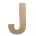 thumbnail image 1 of Lettre J en bois du décor Lerman, 1 of 4