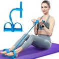 thumbnail image 3 of Sentmoon Exercise Bands Workout Bands Resistance Four Tube Upgrade NBR Pedal Tensioner, 3 of 6