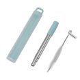 thumbnail image 2 of Collapsible Drinking Straw, Portable And Reusable Metal Straw For 30 Oz 20 Oz Tumblers, 2 of 8