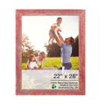 thumbnail image 1 of homeroots home decor 386546 22" x 28" Rustic Farmhouse Red Wood Frame, 1 of 3