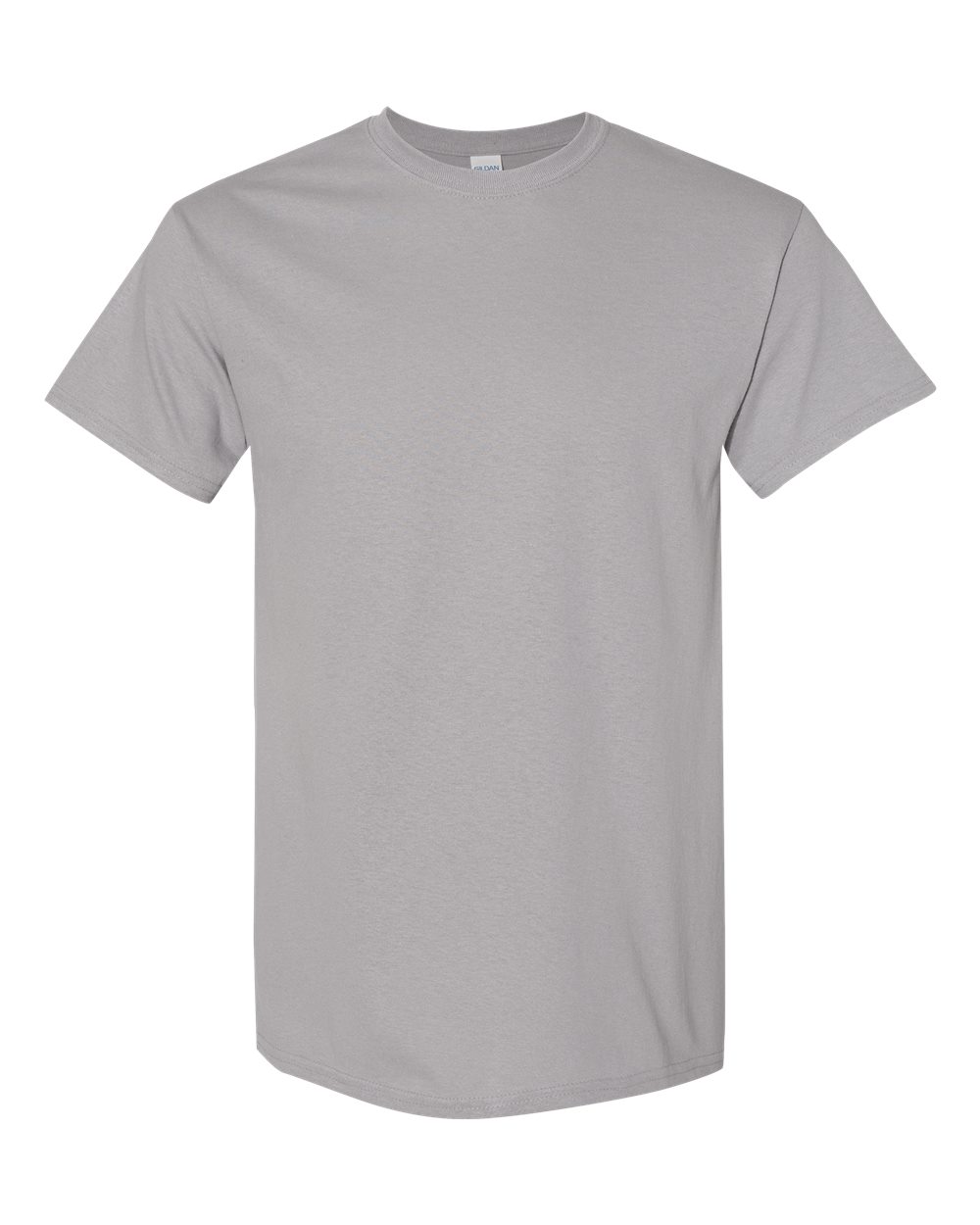 T-Shirt en Coton Épais, 2TG, Gravier