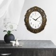 thumbnail image 4 of Abbracc 14 Inch Clock,Home Living Silent, Clock Clock,Living Room Clock Watch Black Gold, 4 of 9