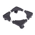 thumbnail image 1 of Base Mobile pour Laveuse Base de Réfrigérateur Base de Frigo Support de Machine à Laver avec Roues pour Distributeur d'Eau Appareil Ménager Noir, 1 of 1