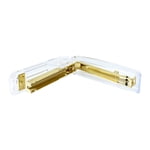 Transparent Plastic Stapler Clear Book Stitcher Office Stapler Household Stapler