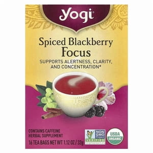 Yogi Tea, Spiced Blackberry Concentrez-vous, 16 Tea Des sacs, 1.12 oz (32 g)