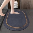 thumbnail image 3 of Bath Mat Bathroom Rug Non Slip Super Absorbent Stain Proof Quick Dry Soft Bathroom Floor Mat for Bathtub Vanity Shower Easy Care Machine Washable Sopatenor, 3 of 7